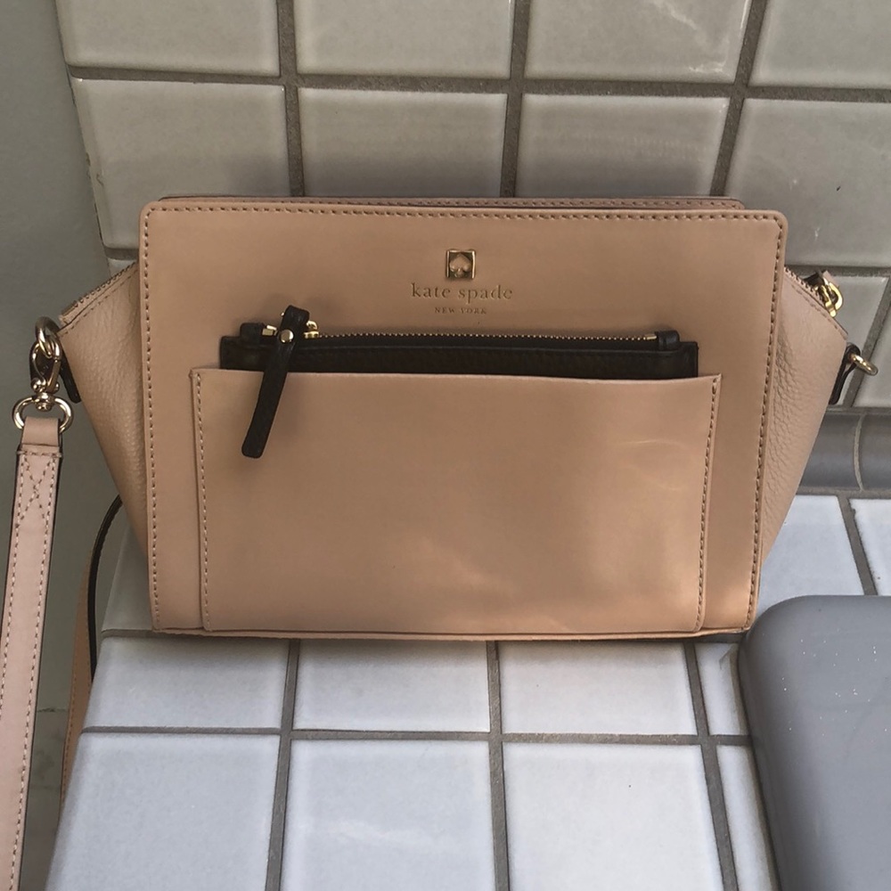 Cream Kate Spade Purse